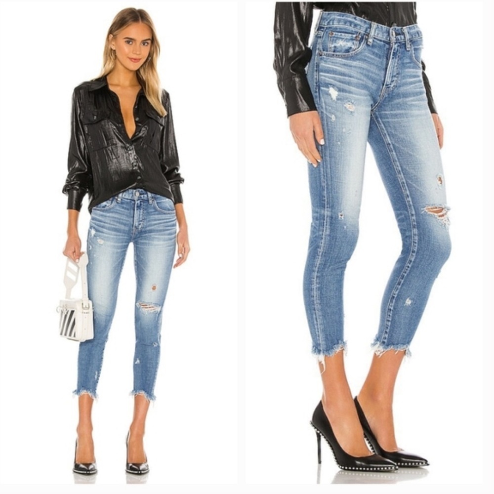 Moussy Vintage Glendele Skinny Blue - Picture 14 of 15